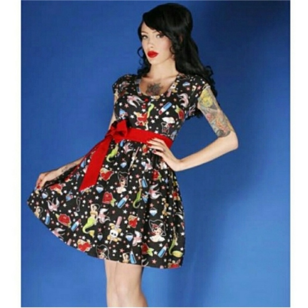 Deadly dames by micheline pitt tattoo dress